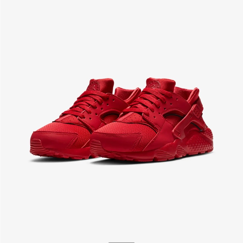 Red Nike shoes